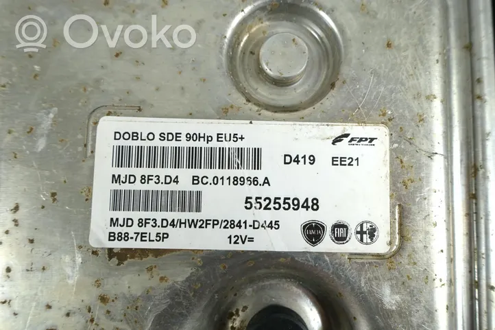 Fiat Doblo Engine control unit/module ECU 55255948