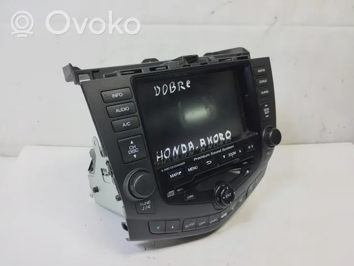 Honda Accord Radio/CD/DVD/GPS-pääyksikkö SEF-G820-M1