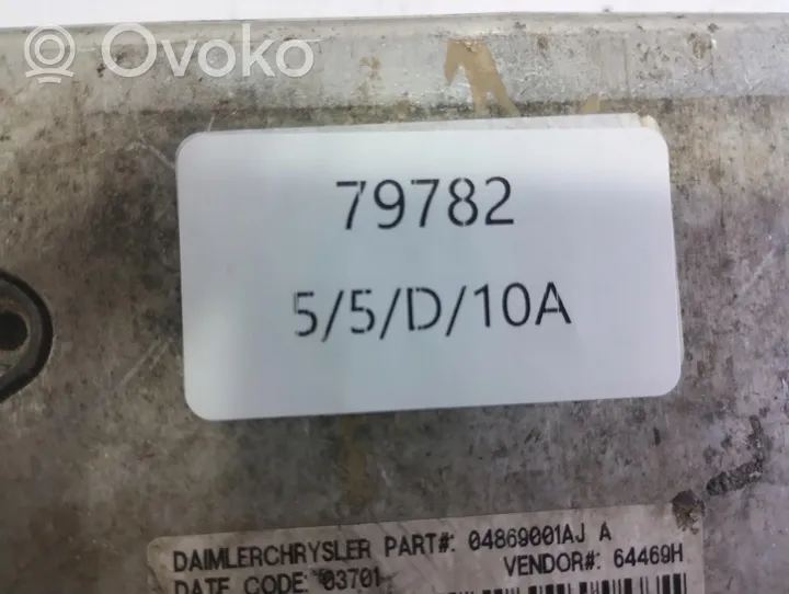 Chrysler Voyager Komputer / Sterownik ECU silnika 04869001AJ