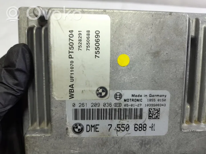 BMW 1 E81 E87 Komputer / Sterownik ECU silnika 7550688