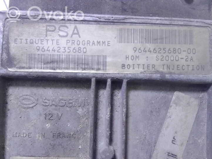 Citroen Xsara Centralina/modulo motore ECU 9646509880