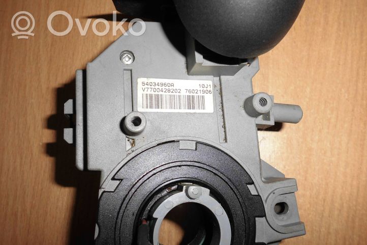 Renault Scenic RX Interruptor/palanca de limpiador de luz de giro V7700428202