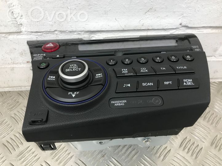 Honda CR-Z Unité principale radio / CD / DVD / GPS 39100SZTG21