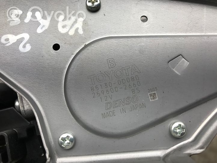Toyota Yaris Motor del limpiaparabrisas trasero 851300D080