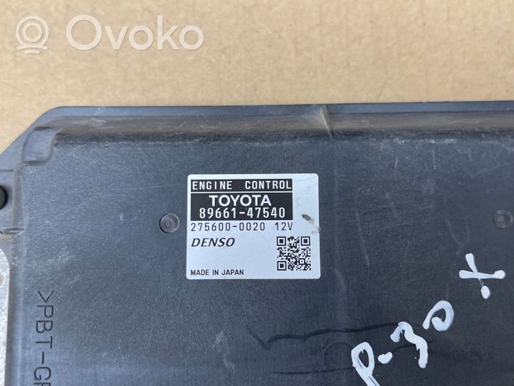 Toyota Prius (XW30) Sterownik / Moduł ECU 8966147540