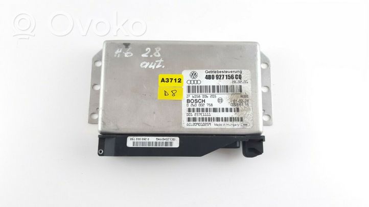 Audi A6 S6 C5 4B Centralina/modulo scatola del cambio 4B0927156CQ