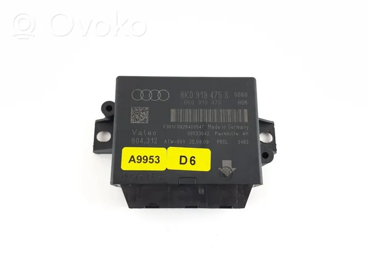 Audi A4 S4 B8 8K Unité de commande, module PDC aide au stationnement 8K0919475S