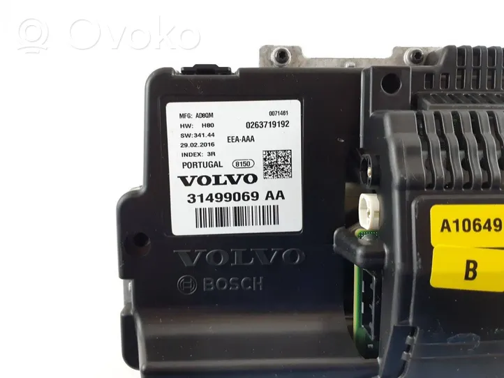 Volvo XC90 Compteur de vitesse tableau de bord 31499069AA