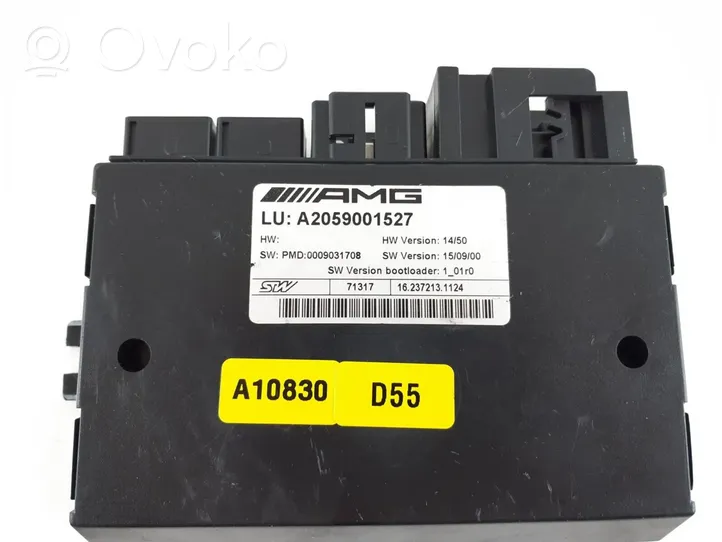 Mercedes-Benz C AMG W205 Transfer box differential control unit A2059001527