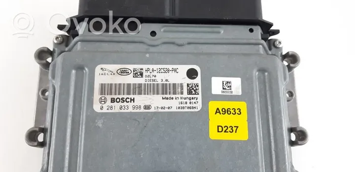 Land Rover Discovery 5 Calculateur moteur ECU HPLA12C520PAC