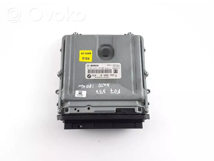 BMW 7 F01 F02 F03 F04 Unidad de control/módulo del motor 8509757