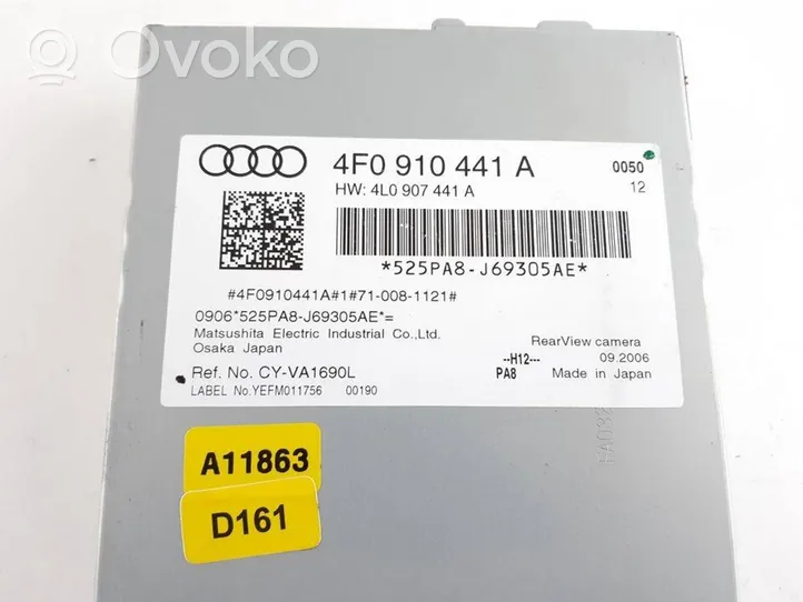 Audi A6 S6 C6 4F Moduł / Sterownik kamery 4F0910441A