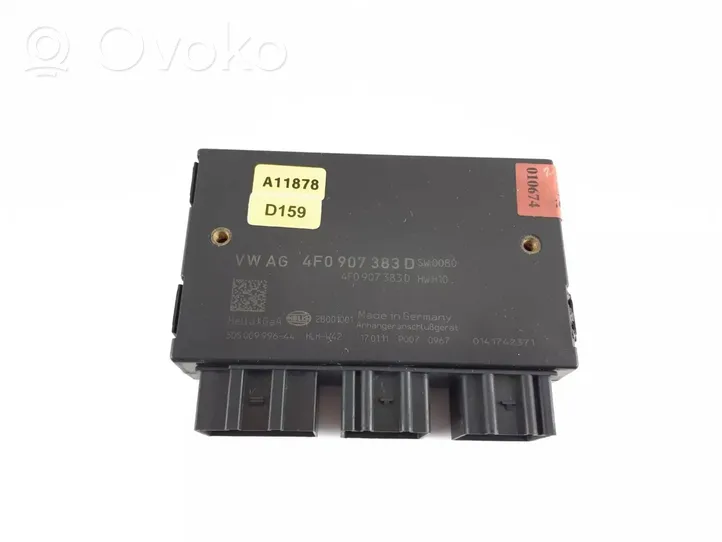 Audi A6 S6 C6 4F Unidad de control/módulo de la barra de remolque 4F0907383D