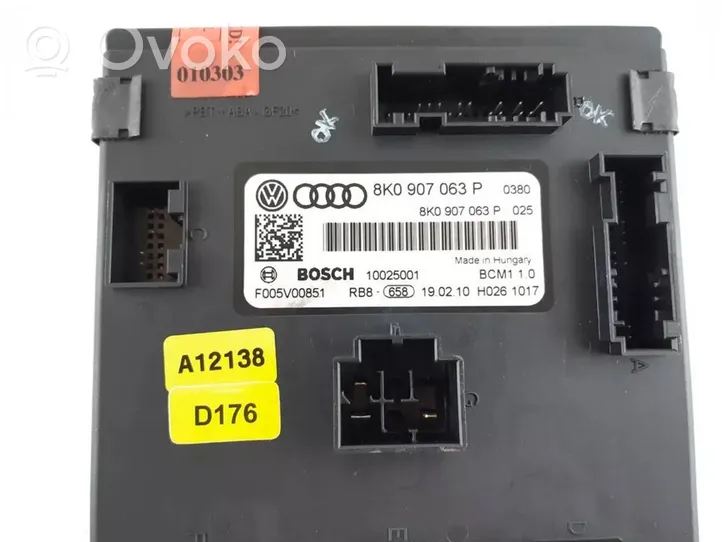 Audi A4 S4 B8 8K Module confort 8K0907063P