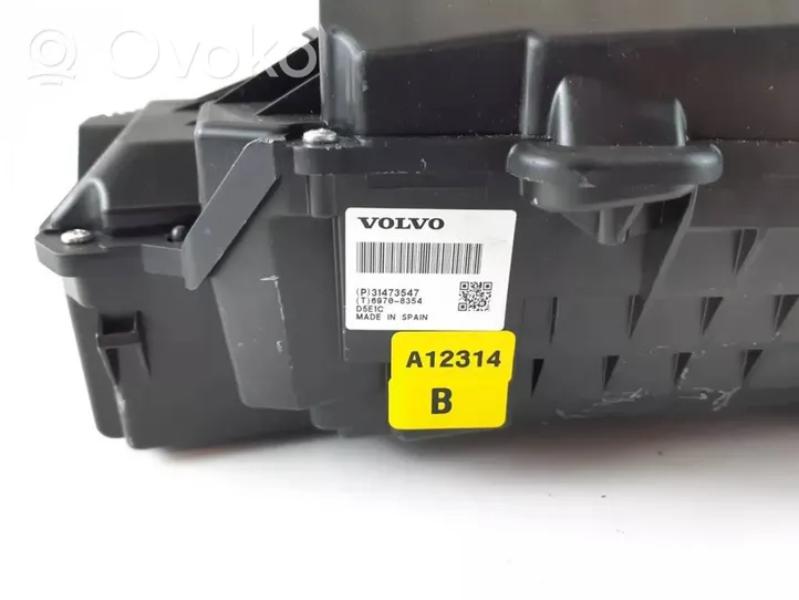 Volvo XC90 Schermo del visore a sovrimpressione 31473547