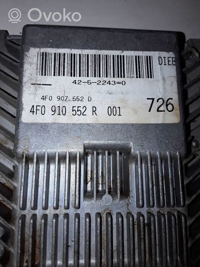 Audi A6 S6 C6 4F Variklio valdymo blokas 4F0907552D