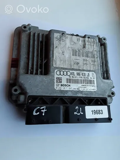 Audi A6 S6 C7 4G Calculateur moteur ECU 03L906018JL