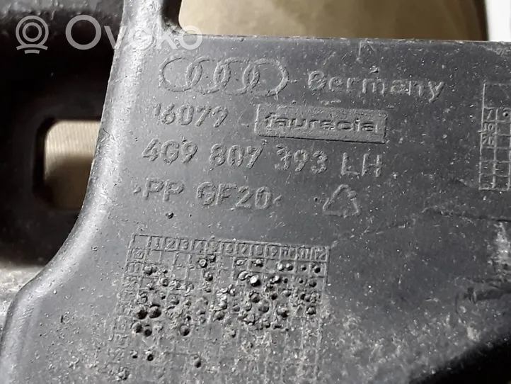 Audi A6 S6 C7 4G Staffa di rinforzo montaggio del paraurti posteriore 4G9807393