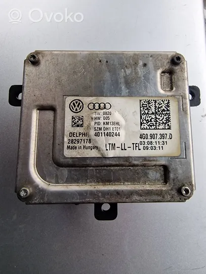 Audi A6 S6 C7 4G Headlight ballast module Xenon 4G0907397D
