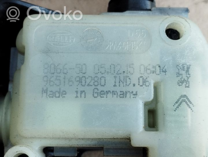 Peugeot 508 Serratura del tappo del serbatoio del carburante 9651690280