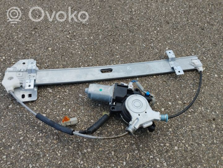 Honda Element Front door window regulator with motor 