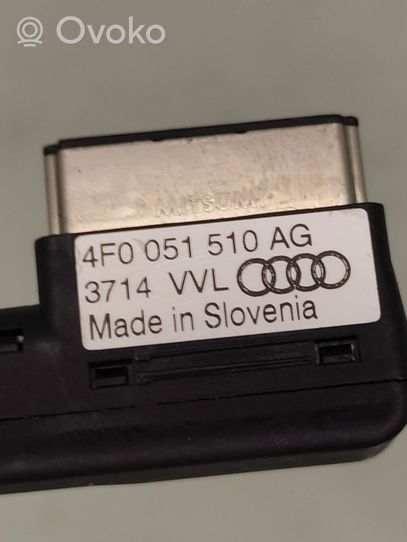Audi A8 S8 D3 4E Prise interface port USB auxiliaire, adaptateur iPod 4F0051510AG