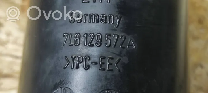 Audi Q7 4L Tube d'admission de tuyau de refroidisseur intermédiaire 7L8129572A