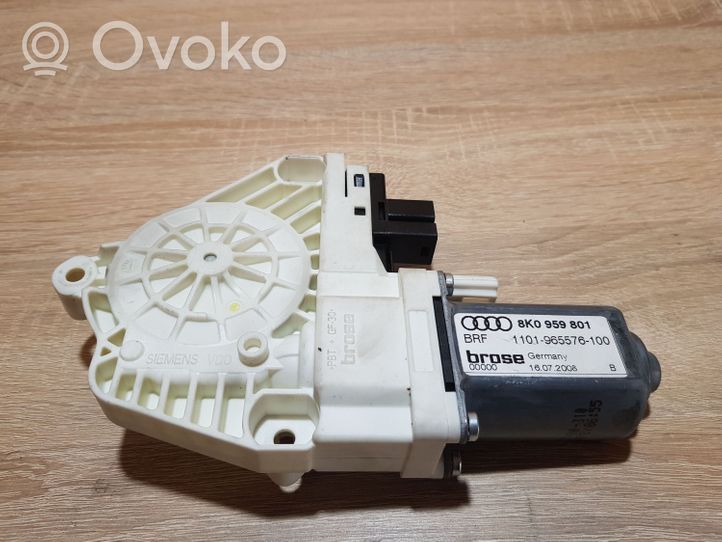 Audi A4 S4 B8 8K Motorino alzacristalli della portiera anteriore 8K0959801