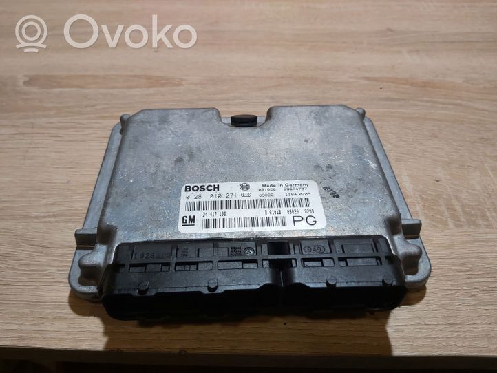 Opel Vectra B Calculateur moteur ECU 0281010271