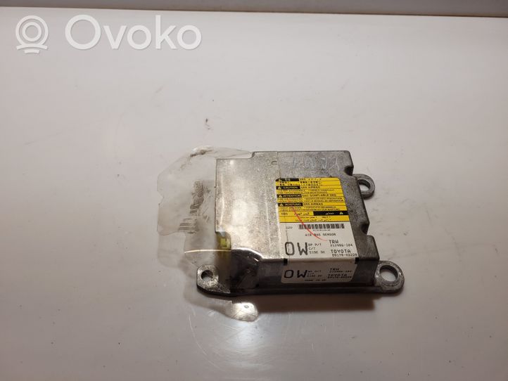 Toyota Yaris Module de contrôle airbag 891700D220