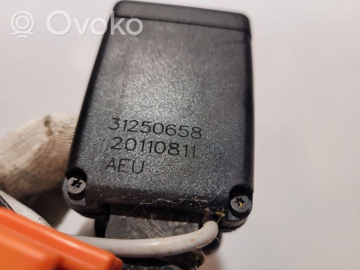 Volvo V60 Boucle de ceinture de sécurité arrière 31250658