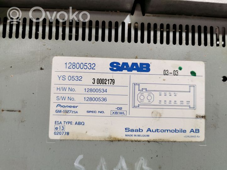 Saab 9-3 Ver2 Amplificateur de son 12800532