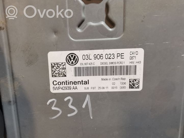 Volkswagen Caddy Engine control unit/module 03L906023PE