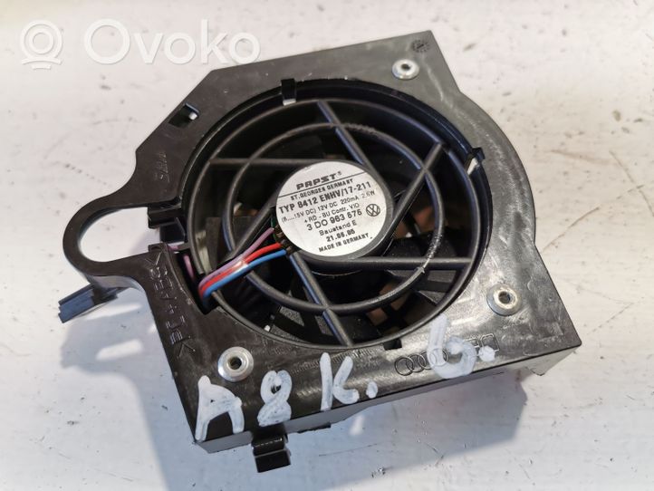 Audi A8 S8 D3 4E Ventilateur / pulseur d'air 3D0963575