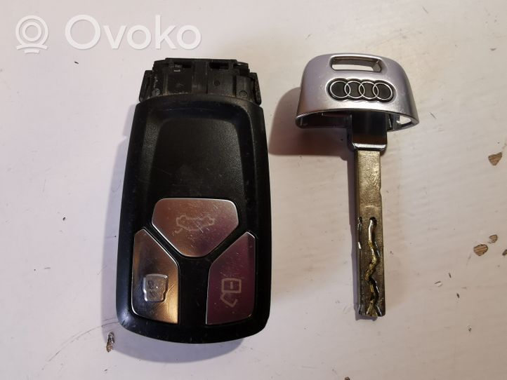 Audi Q7 4M Ignition key/card 4M0959754AM