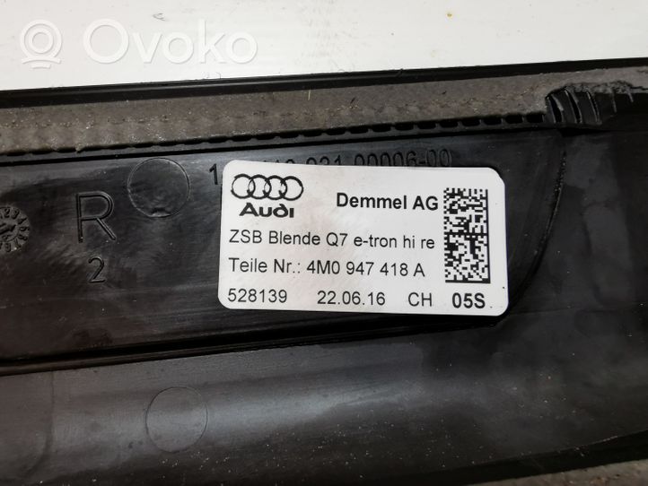 Audi Q7 4M Set di rifiniture davanzale (interno) 4M0947405A