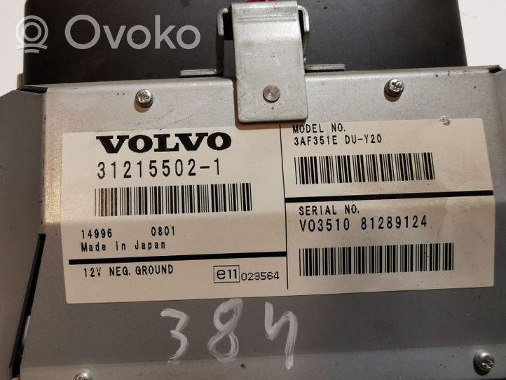 Volvo V70 Monitor / wyświetlacz / ekran 31215502