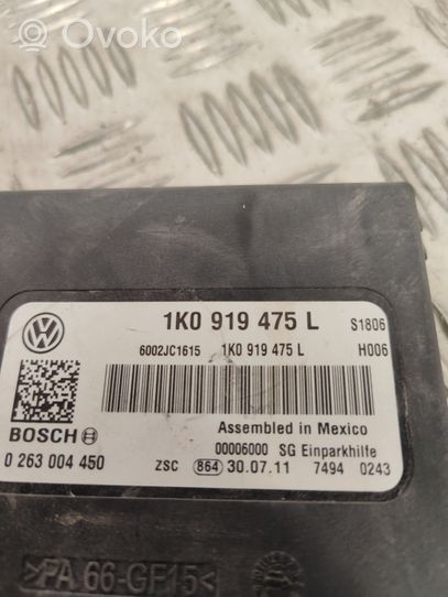 Volkswagen Caddy Centralina/modulo sensori di parcheggio PDC 1K0919475L