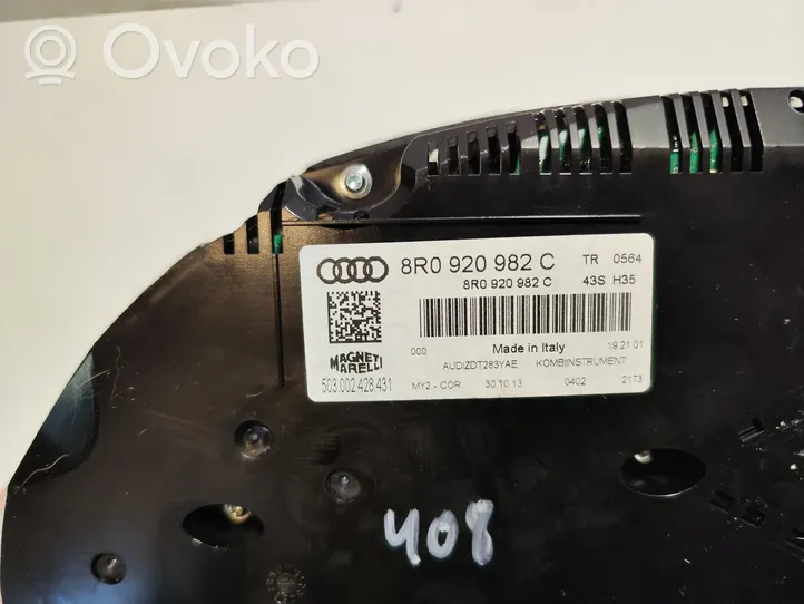 Audi Q5 SQ5 Licznik / Prędkościomierz 8R0920982C