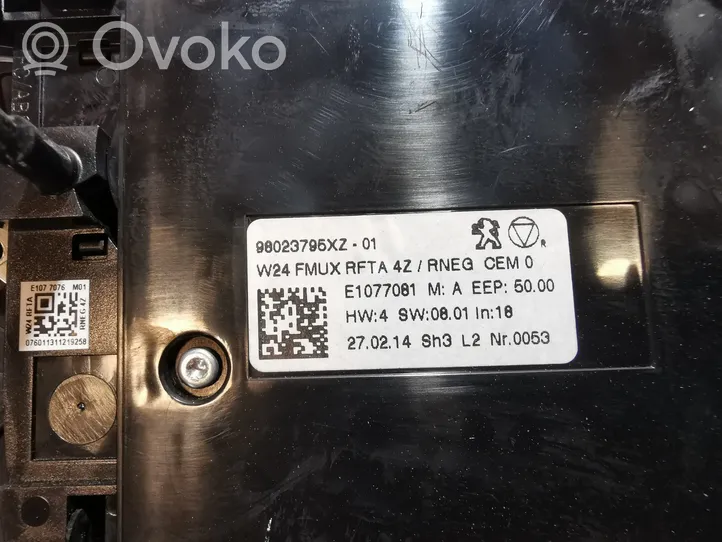 Peugeot 508 RXH Climate control unit 98023795XZ