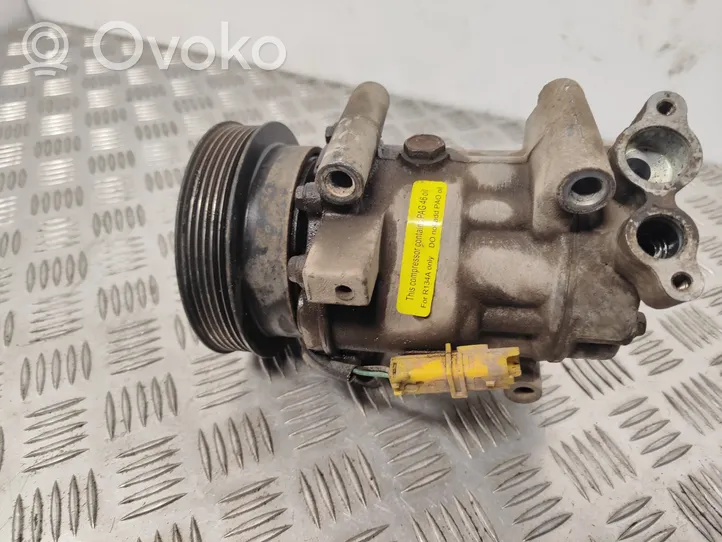 Renault Kangoo II Air conditioning (A/C) compressor (pump) 