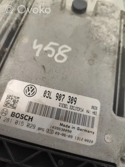 Volkswagen PASSAT B6 Moottorin ohjainlaite/moduuli 03L907309