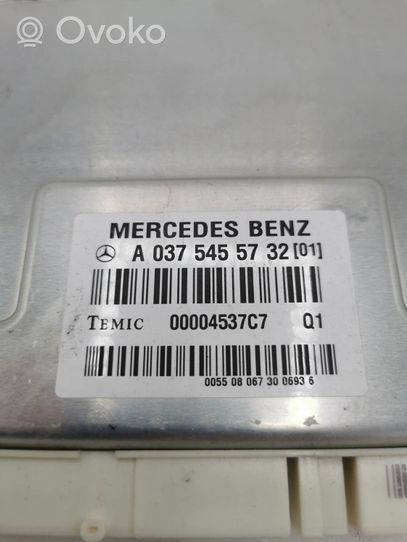 Mercedes-Benz E W212 Pakabos valdymo blokas A0375455732