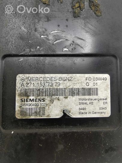 Mercedes-Benz E W211 Calculateur moteur ECU A2711537379