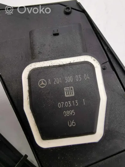 Mercedes-Benz GLK (X204) Pedale dell’acceleratore A2043000304