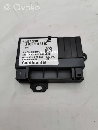 Mercedes-Benz ML W166 Unité de commande / module de pompe à carburant A0009003800