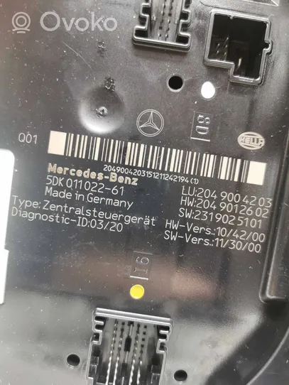 Mercedes-Benz GLK (X204) Sulakemoduuli 5DK01102261