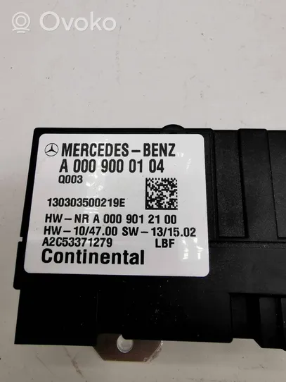 Mercedes-Benz B W246 W242 Degalų (kuro) siurblio valdymo blokas A0009000104