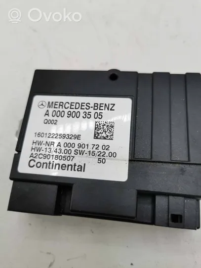 Mercedes-Benz GLC X253 C253 Autres unités de commande / modules A0009003505