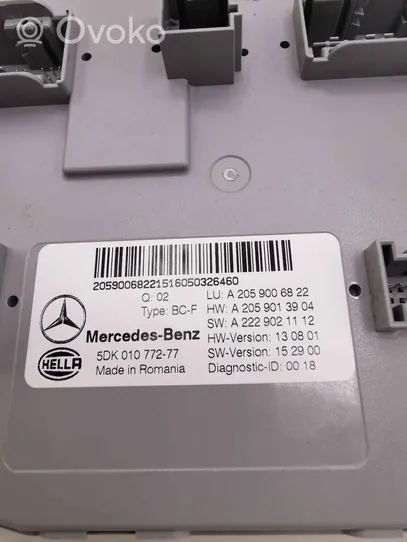 Mercedes-Benz GLC X253 C253 SAM vadības bloks A2059006822
